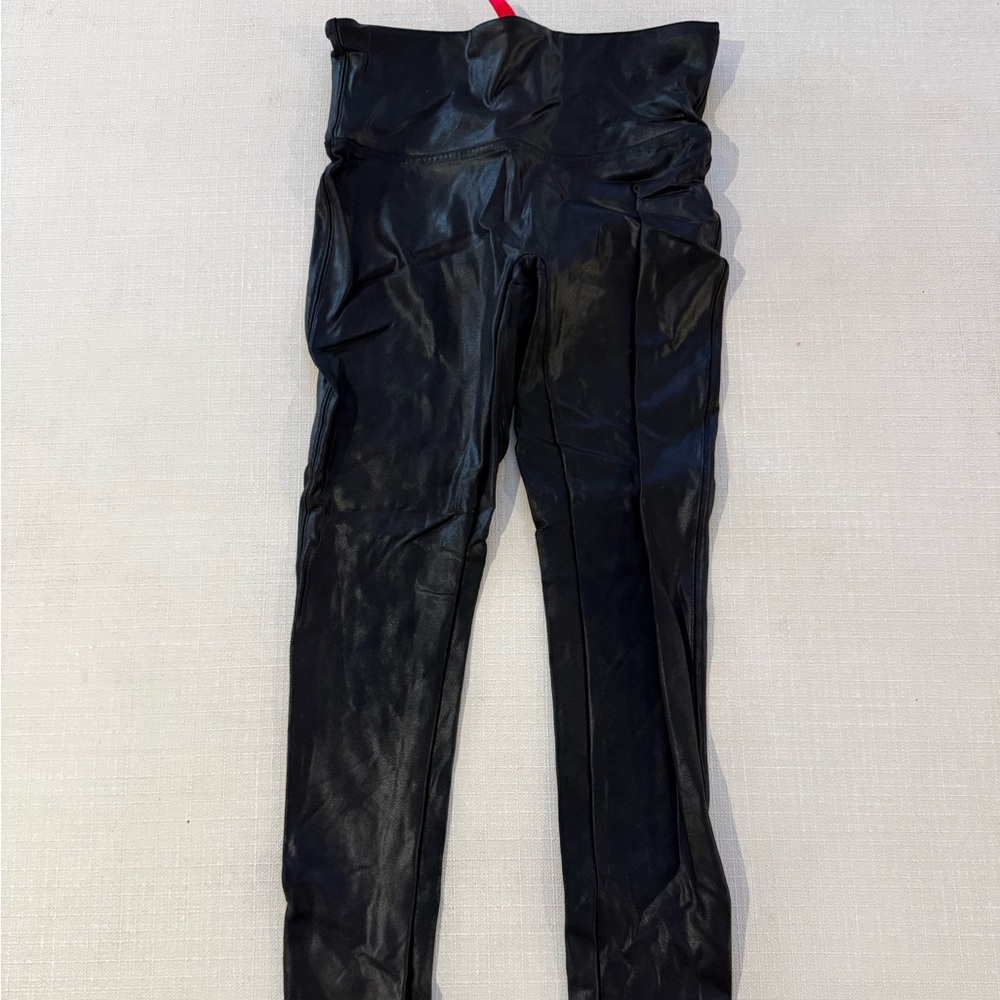 Spanx faux leather leggings